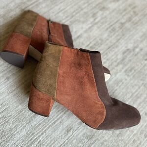 Stylish Brown and Tan Women's Ankle Boots from Matisse
